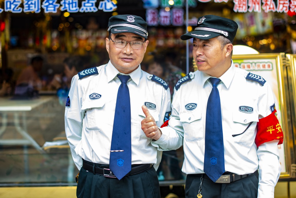 guardias de Shanghai